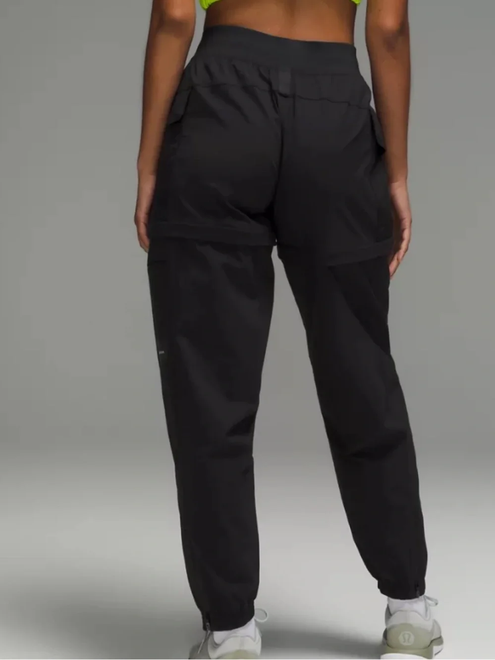 Lululemon Black Convertible High-Rise Hiking Jogger